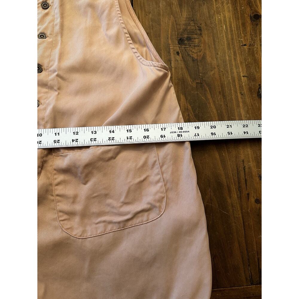 BDG Urban Outfitters Peach Button Women's Romper Shorts Overalls Size Medium - Picture 11 of 14